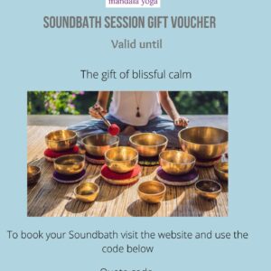 Soundbath gift voucher